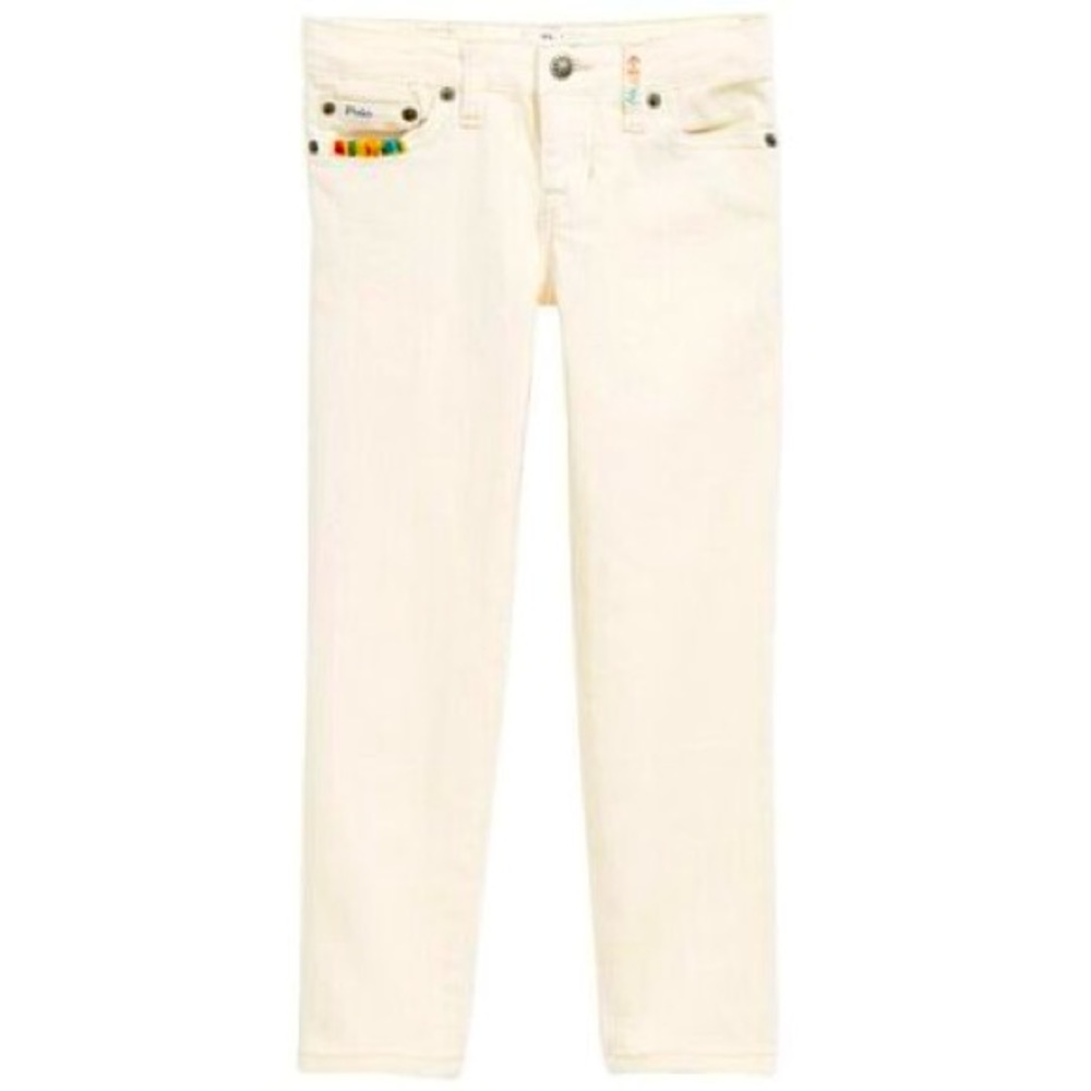 Polo Ralph Lauren Girls BEIGE Embroidered